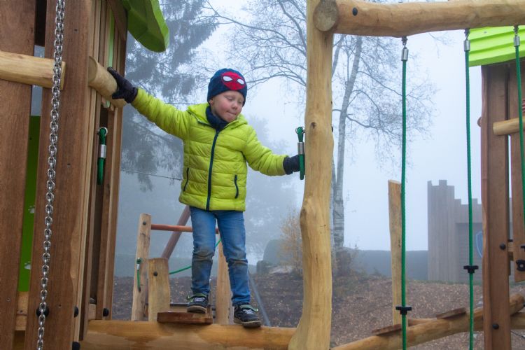 Boer realiseerde onlangs een spannende nieuwe speeltuin met haar gloednieuwe lijn voor risicovol spel: Adventure Play Explore